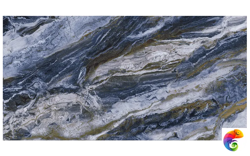 Керамогранит Realistik Male Polished Gold Carving 60x120