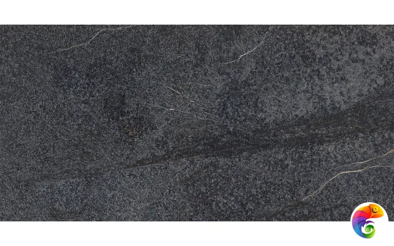 Керамогранит Realistik Alexandria Nero Sugar Carving 60x120