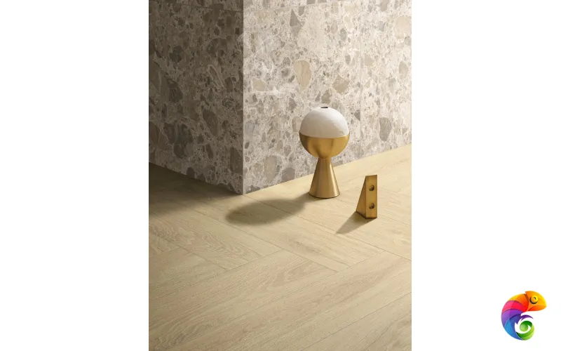 Керамогранит Vitra RoyalWood беж мат R10A 7Р 20x80 (1,44)