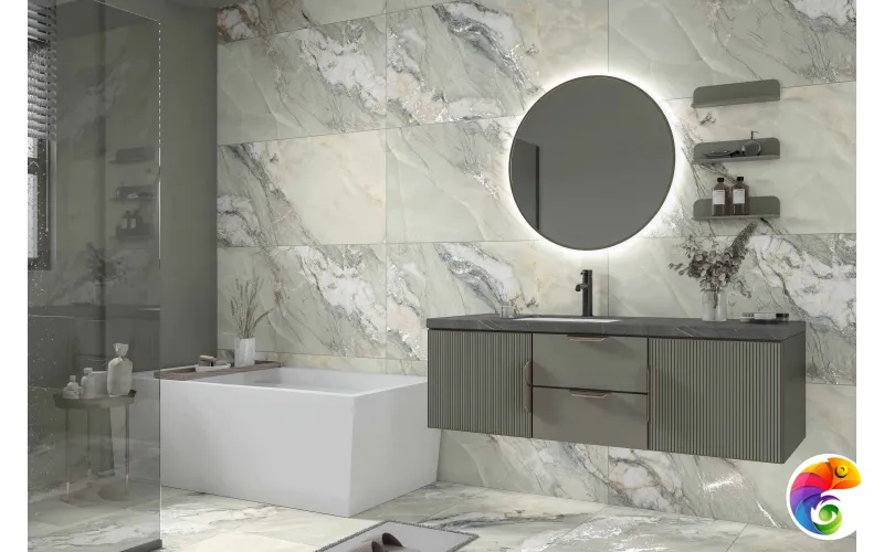 Керамогранит Realistik Onyx Emerald Grande Vitro 60х120 (1,44)
