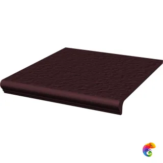 Капинос Ceramika Paradyz Natural Brown Kapinos Stopnica Prosta Duro B1a 30х33