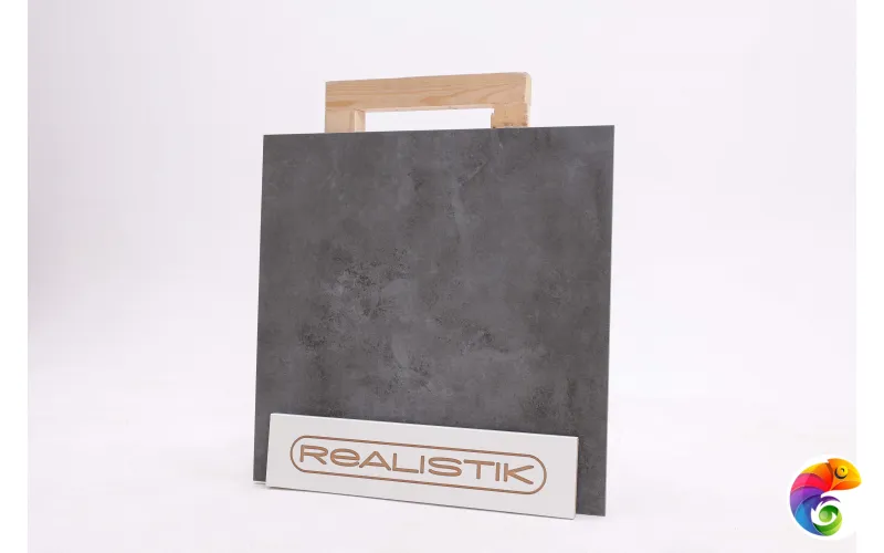 Керамогранит Realistik Cement dark grey 60x60