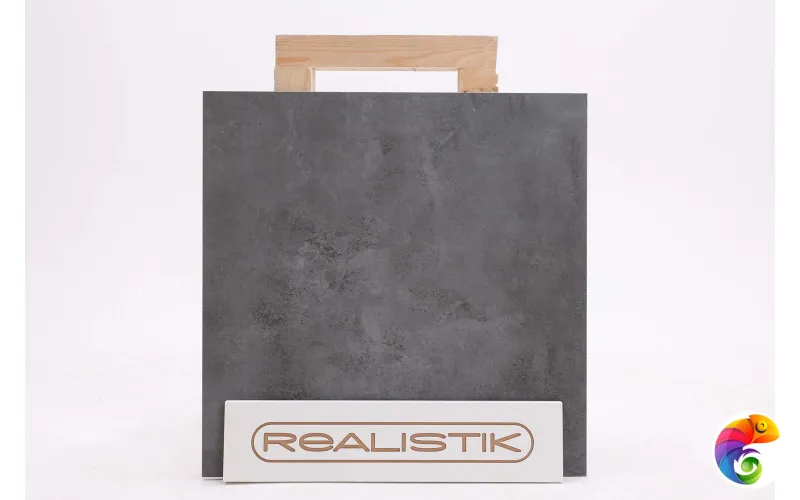 Керамогранит Realistik Cement dark grey 60x60