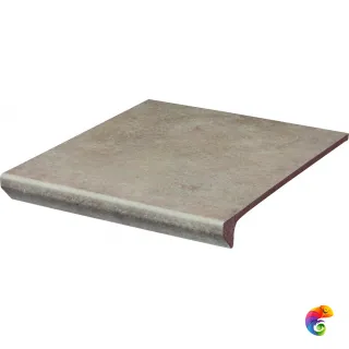 Капинос Ceramika Paradyz Viano Antracite Kapinos Stopnica Prosta 29,5х32,8