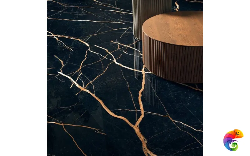 Provenza Керамогранит Unique Marble Sahara Noir 60х120х0,95 Silktech