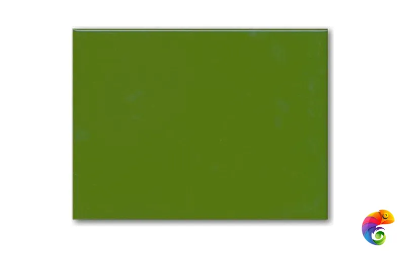 Керамическая плитка Ceramica Ribesalbes Zocalo Cenefa Liso Verde 15x20