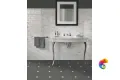 Керамическая плитка Ceramiche Grazia Retro2 Ottagono Coal 30x30