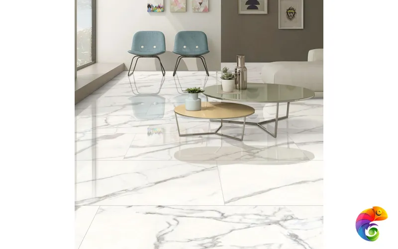 Керамогранит ART NATURA Ceramica Marmo Statuario Venato 60x120х0,9 Satin Matt