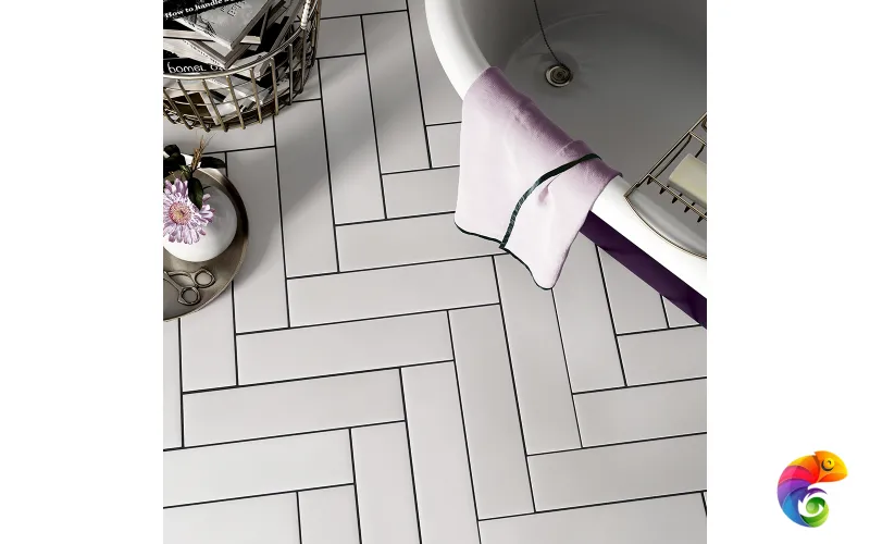 Керамическая плитка Equipe Stromboli White Plume Mat 9,2x36,8