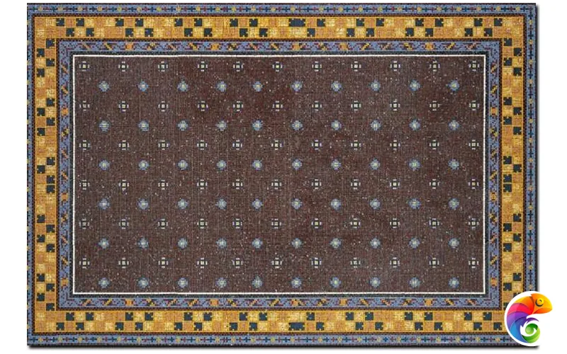 Мозаика Sicis The Mosaic Rug Fragonard 238x360