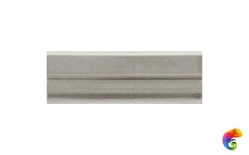 Бордюр Ceramiche Grazia Epoque Finale Diamantato Grey Craquele 6,5x20