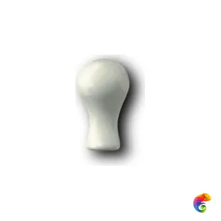 Ceramica Grazia Керамическая плитка Vintage Bordura Angolo Ivory 2x3,5
