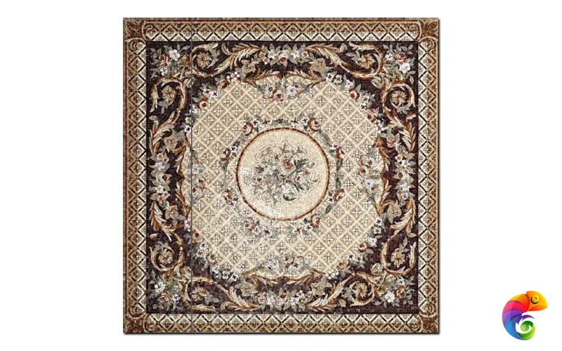 Мозаика Sicis The Mosaic Rug Trecourt 200x200