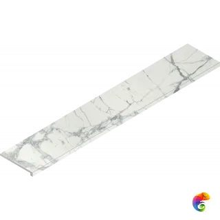 Charme Deluxe Scalino Frontale Invisible 33х160 Nat