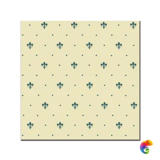 Керамическая плитка Petrachers Grand Elegance Giglio Verde Su Crema 20x20