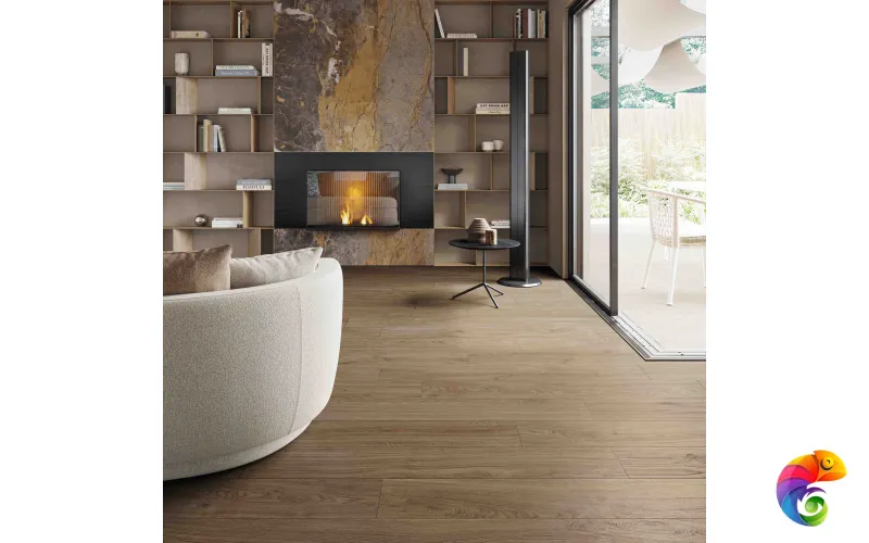 Emil Ceramica Керамогранит Mimesis Chevron 60° Tabacco 11x54x0,9