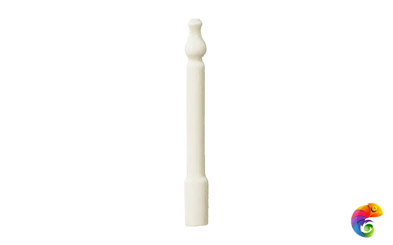 Бордюр Ceramiche Grazia Maison Angolo Zoccolo Ivoire Craquele 2x20