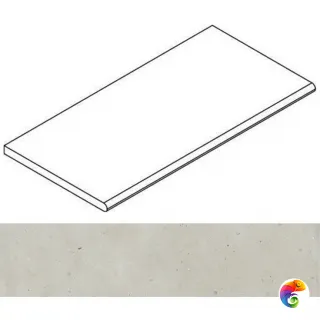 Italon Бордюр из керамогранита Avantgarde Pure Bordo 30x120 Round