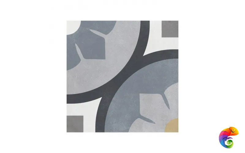 Керамогранит Harmony Aruba Bloom Blue Mat 22,3x22,3