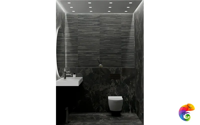 Керамогранит Provenza Unique Intensity Cobblestone Black 60x120x0,9