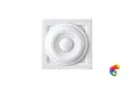 Вставка Ceramiche Grazia New Classic Urbe Tozzetto Bianco 6x6