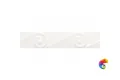 Бордюр Ceramiche Grazia Essenze Onda Bianco Craquele 5,5x26