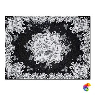 Мозаика Sicis The Mosaic Rug Blacke 180x240