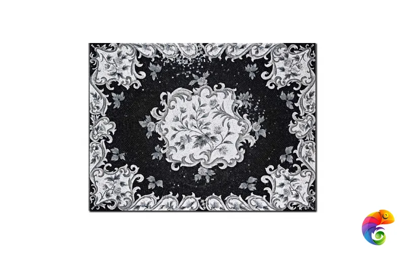 Мозаика Sicis The Mosaic Rug Blacke 180x240