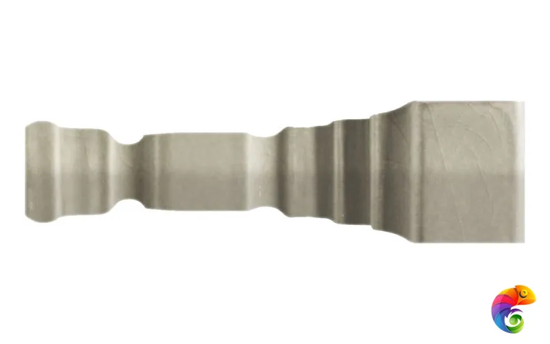 Вставка Ceramiche Grazia Epoque Angolo Terminal Deco Grey Craquele 2x12