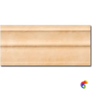 Gardenia Orchidea Керамический плинтус Crystal Ker Le Crete Battiscopa Oro 9,5x20