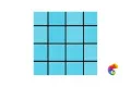 Стеклянная мозаика Trend Lux 390 Matt 1,5x1,5