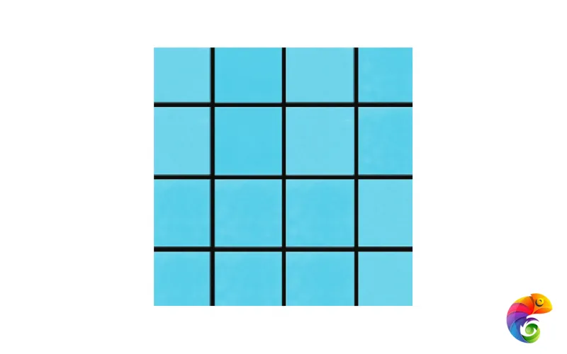 Стеклянная мозаика Trend Lux 390 Matt 1,5x1,5