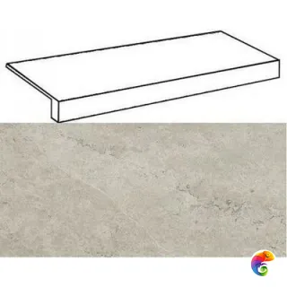 Керамогранит Italon Metropolis Scalino Front Absolut Silver 33x160