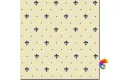 Керамическая плитка Petrachers Grand Elegance Giglio Blu Su Crema 20x20