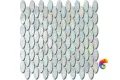 Rose Mosaic Стеклянная мозаика 1,9х4,8 Color Series Ellipse SE03 сетка 300x305