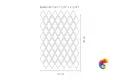 Керамогранит Etruria Design XXS Rombo Su Rete Grigio 27x40