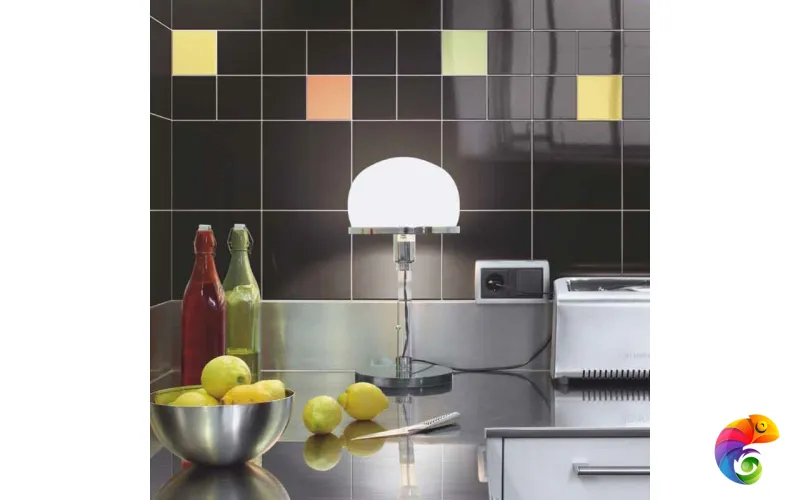 Керамическая плитка Vogue Ceramica Trasparenze Nero 10x10