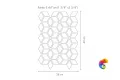 Керамогранит Etruria Design XXS Rombo E Su Rete Rosa 28x40