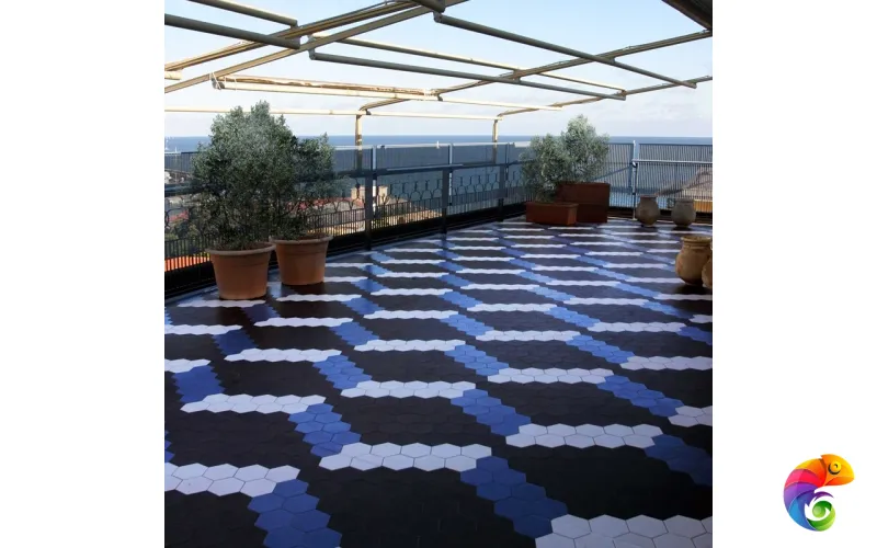 Керамогранит Etruria Design Hex Collection Esagono Cobalto 1° Scelta 15x17