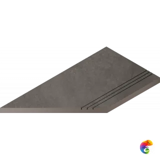Italon Керамогранитный бортик Millennium X2 Bordo SX Black 30x60 Grip