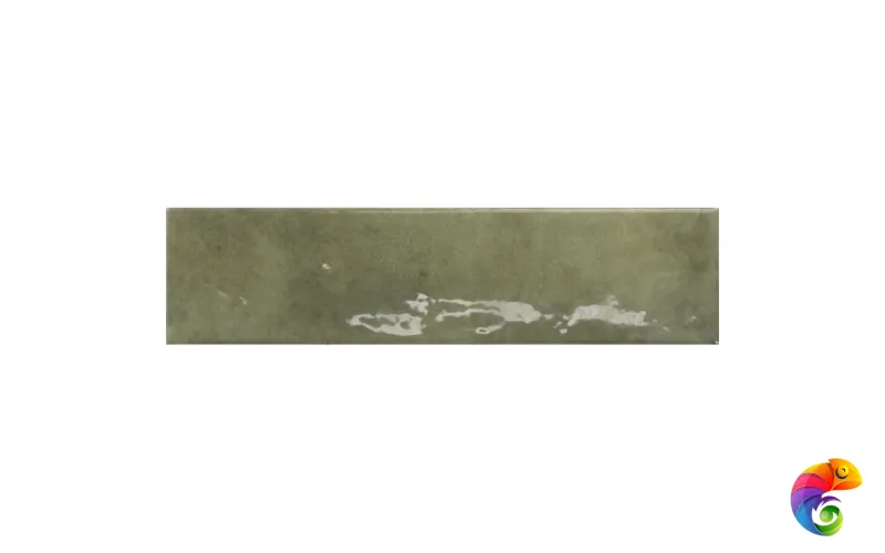 Керамическая плитка Harmony Bari Green 6x24.6 glossy