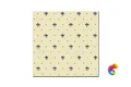 Керамическая плитка Petrachers Grand Elegance Giglio Blu Su Crema 20x20