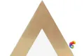 Керамическая плитка Petracers Triangolo Pinco Oro Su Bianco 17x17
