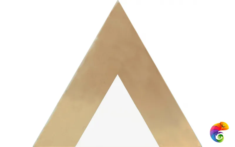 Керамическая плитка Petracers Triangolo Pinco Oro Su Bianco 17x17