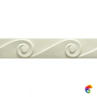 Бордюр Ceramiche Grazia Essenze Onda Felce 5,5x26