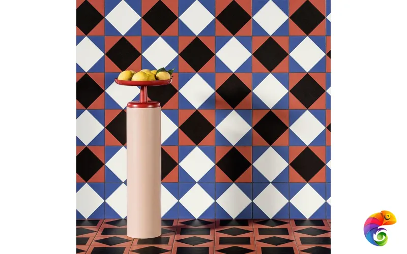 Керамогранит Mutina Mattonelle Margherita Rhombus Black 20,5x20,5