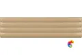 Плитка Equipe Costa Nova Onda Straw Glossy 5x20 см