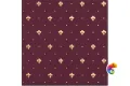 Керамическая плитка Petrachers Grand Elegance Giglio Oro Su Bordeaux Luc 20x20