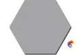 Керамогранит Etruria Design Hex Collection Esagono Grigio 1° Scelta 15x17