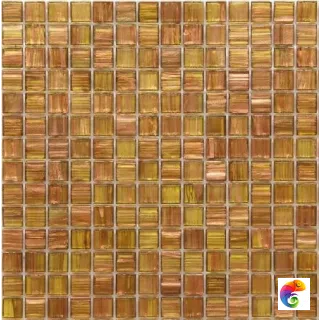 Rose Mosaic Стеклянная мозаика 2x2 G34(5) сетка 327х327